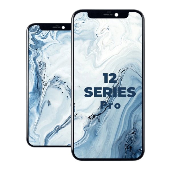 iPhone 12/12 Pro OLED-näyttö – Musta (Otettu uudesta iPhonesta)