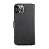 Rvelon iPhone 12/iPhone 12 Pro -kotelo magneettinen irrotettava kuori musta