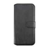 Rvelon iPhone 12/iPhone 12 Pro -kotelo magneettinen irrotettava kuori musta