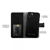 Ideal of Sweden iPhone 13/14/15/16e/17e Fodral Magnet Wallet+ MagSafe Musta