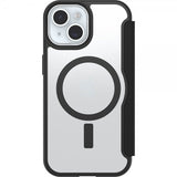 Otterbox iPhone 13/14/15/16/17 React Folio MagSafe -kotelo, musta, läpinäkyvä