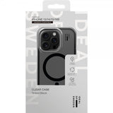 Ideal of Sweden iPhone 13/14/15/16e/17e -kuori Clear Case MagSafe Tinted Black