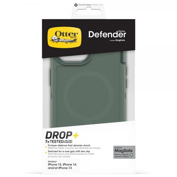 Otterbox iPhone 13/14/15/16e/17e suojakuori Defender MagSafe Forest Ranger
