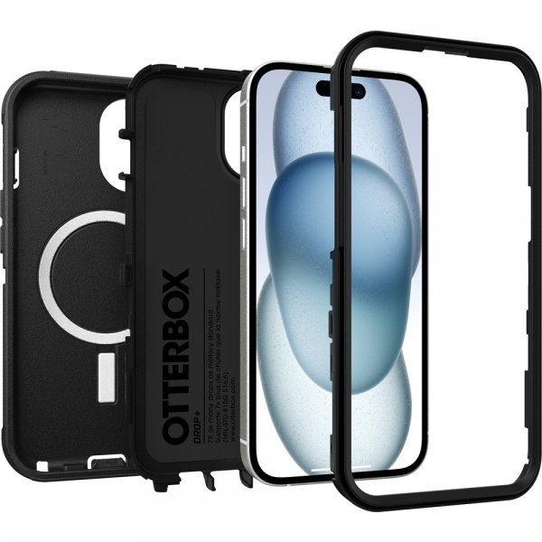 Otterbox iPhone 13/14/15/16/17 Kuori Defender MagSafe Musta