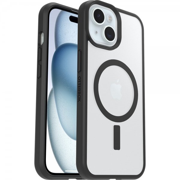 Otterbox iPhone 13/14/15/16/17 Kuori React MagSafe Black Crystal