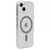 holdit iPhone 13/14/15 Kuori MagSafe Case Space Gray Läpinäkyvä