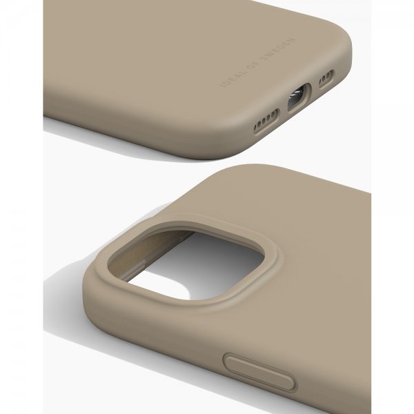 Ideal of Sweden iPhone 13/14/15 Kuori Silikonikuori MagSafe Beige
