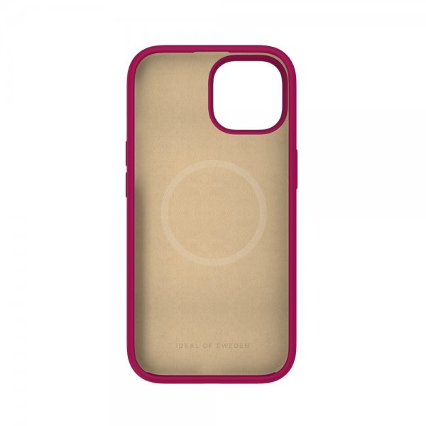 Ideal of Sweden iPhone 13/14/15 Silicone Case MagSafe Magenta