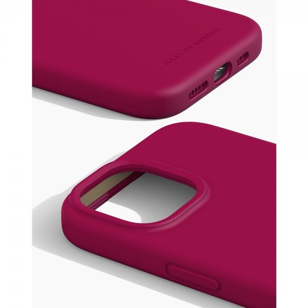 Ideal of Sweden iPhone 13/14/15 Silicone Case MagSafe Magenta