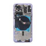 iPhone 12 Takaosa täydellä kehyksellä OEM - Violetti