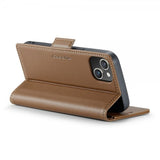 CaseMe iPhone 13 -kotelo 023 Series ruskea
