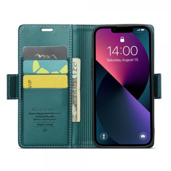 CaseMe iPhone 13 suojakuori 023-sarja Vihreä