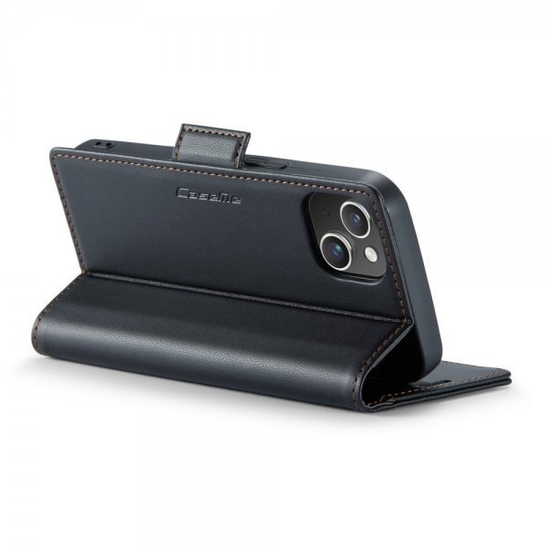 CaseMe iPhone 13 -kotelo 023 Series Musta