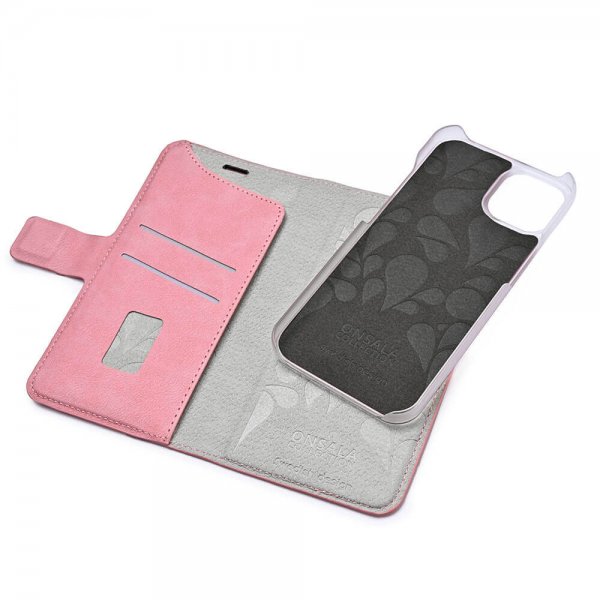 Onsala iPhone 13 -kotelo, Fashion Edition, irrotettava kuori, Dusty Pink