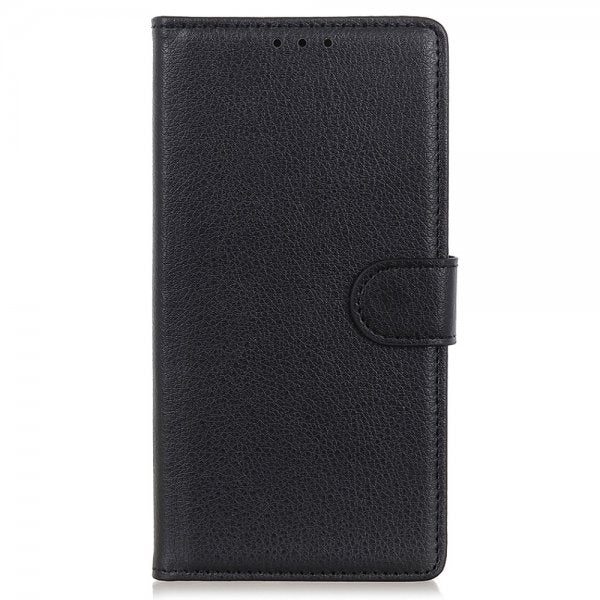 Nordic Covers iPhone 13 -kuoret, Litchi Raven Black