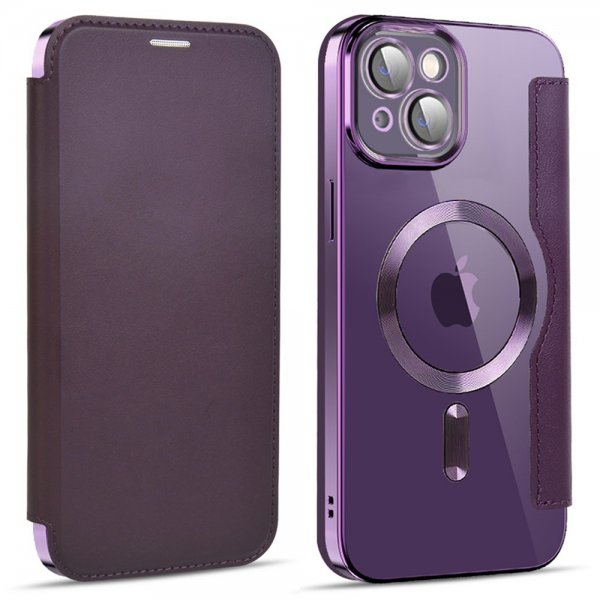 iPhone 13 -kuori MagSafe, violetti