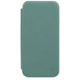 holdit iPhone 13 suojakuori SlimFlip Wallet Moss Green