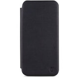 holdit iPhone 13 SlimFlip Wallet -suojakotelo, musta