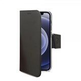 Celly iPhone 13 -suojakuori Wally Wallet Case, musta