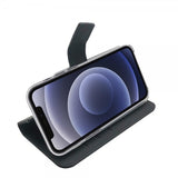 Celly iPhone 13 -suojakuori Wally Wallet Case, musta