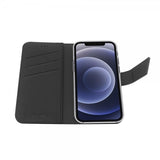 Celly iPhone 13 -suojakuori Wally Wallet Case, musta