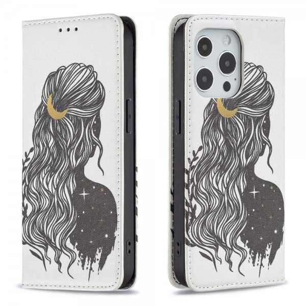 iPhone 13 Pro Suojakotelo Kansi Nainen Kuvio
