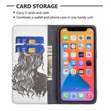 iPhone 13 Pro Suojakotelo Kansi Nainen Kuvio