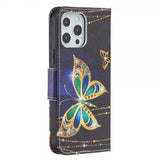 iPhone 13 Pro Kotelo Motivoitu Kimalleperhoset