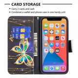 iPhone 13 Pro Kotelo Motivoitu Kimalleperhoset