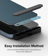 Ringke iPhone 13/iPhone 13 Pro/iPhone 14 -näytönsuoja Privacy Glass
