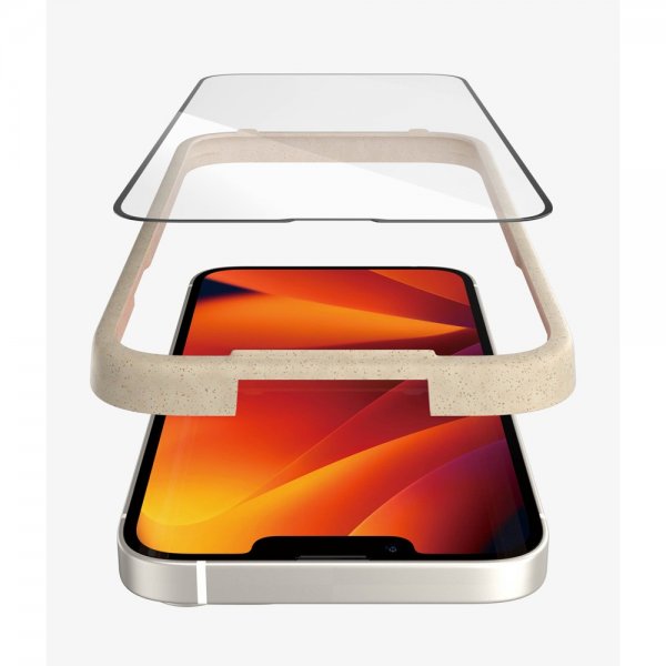 PanzerGlass iPhone 13/iPhone 13 Pro/iPhone 14 -näytönsuoja Ultra-Wide Fit EasyAligner