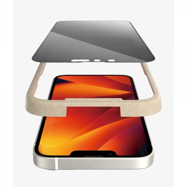 PanzerGlass iPhone 13/iPhone 13 Pro/iPhone 14 Näytönsuoja Ultra-Wide Fit Privacy EasyAligner
