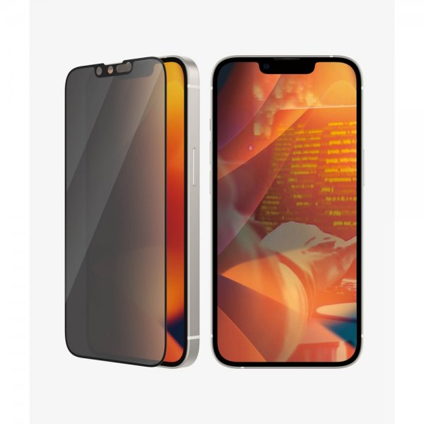 PanzerGlass iPhone 13/iPhone 13 Pro/iPhone 14 Näytönsuoja Ultra-Wide Fit Privacy EasyAligner