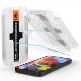 Spigen iPhone 13/13 Pro/14/16e/17e Näytönsuoja GLAS.tR EZ Fit 2-pakkaus