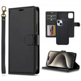 Nordic Covers iPhone 13/iPhone 14 Kotelo irrotettavalla MagSafe-kuorella Raven Black