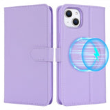 iPhone 13/iPhone 14 Kotelo irrotettavalla MagSafe-kuorella, violetti