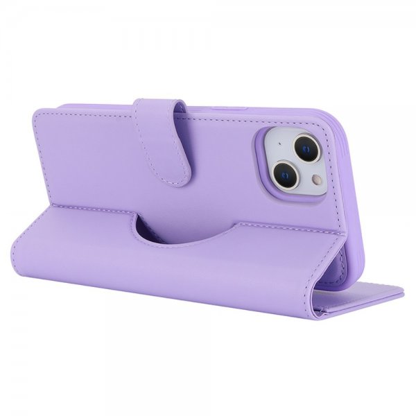 iPhone 13/iPhone 14 Kotelo irrotettavalla MagSafe-kuorella, violetti