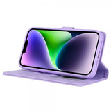 iPhone 13/iPhone 14 Kotelo irrotettavalla MagSafe-kuorella, violetti