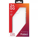 ZAGG iPhone 13/iPhone 14/iPhone 15 Crystal Palace läpinäkyvä suojakuori