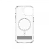 ZAGG iPhone 13/iPhone 14/iPhone 15 -suojakuori Crystal Palace Snap Kickstand Clear