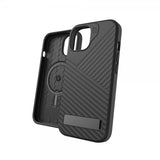 ZAGG iPhone 13/iPhone 14/iPhone 15 Suojakuori Denali Snap Kickstand Musta