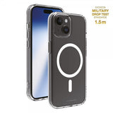 Vivanco iPhone 13/iPhone 14/iPhone 15 -suojakuori Mag Clear Transparent