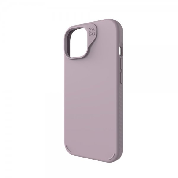 ZAGG iPhone 13/iPhone 14/iPhone 15 -suojakuori Manhattan Snap Lavender