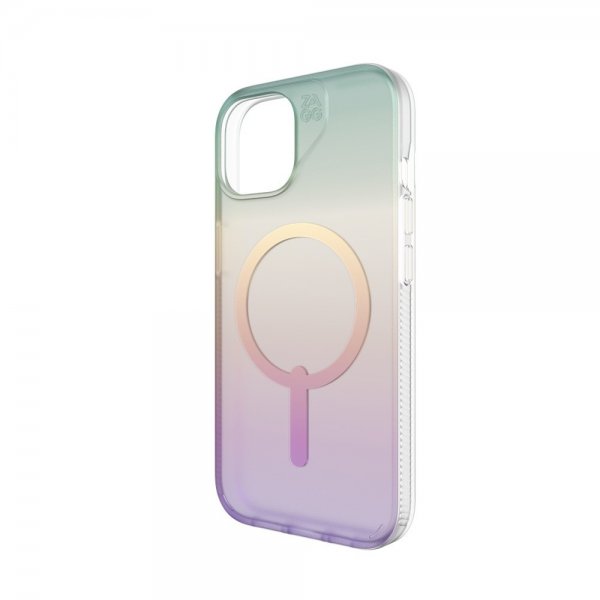 ZAGG iPhone 13/iPhone 14/iPhone 15 -kuoret Milan Snap Iridescent