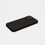 MobileFriend iPhone 13/iPhone 14/iPhone 15 Kuori Silikoni Musta