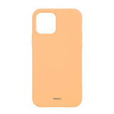 Onsala iPhone 13/iPhone 14/iPhone 15 Kuori Silikonituntuma Apricot