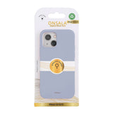 Onsala iPhone 13/iPhone 14/iPhone 15 Kuori Silikonituntuma Summer Sky