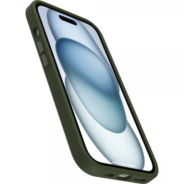 Otterbox iPhone 13/14/15 -kuori Symmetry Cactus Leather MagSafe Cactus Groove