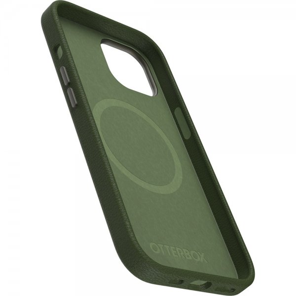 Otterbox iPhone 13/14/15 -kuori Symmetry Cactus Leather MagSafe Cactus Groove