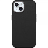 Otterbox iPhone 13/14/15 Suojakuori Symmetry Cactus Leather MagSafe Noir Ash